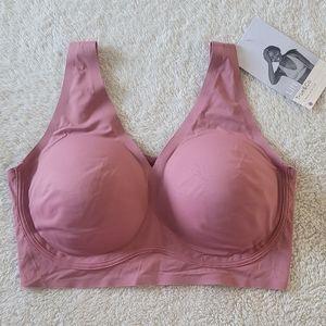 NWT TRU&CO V-Neck Bra XL